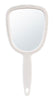 Hand Mirror White 10cmx23cm
