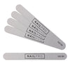 Nail Pro Regular Nail Files Zebra 100/180 Grit - 50Pcs