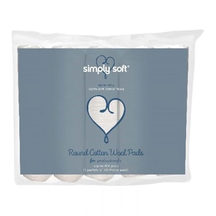 Simply Soft Cotton Discs 500 Pack