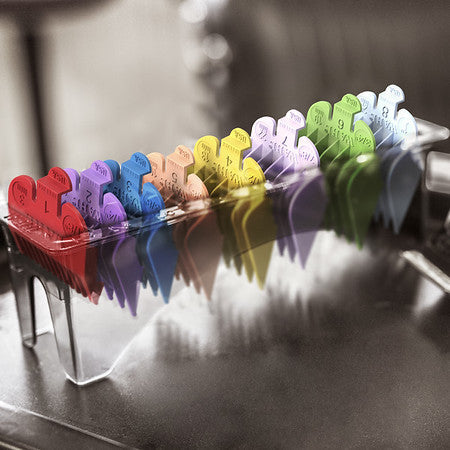 Colour Coded Attachment Comb Set