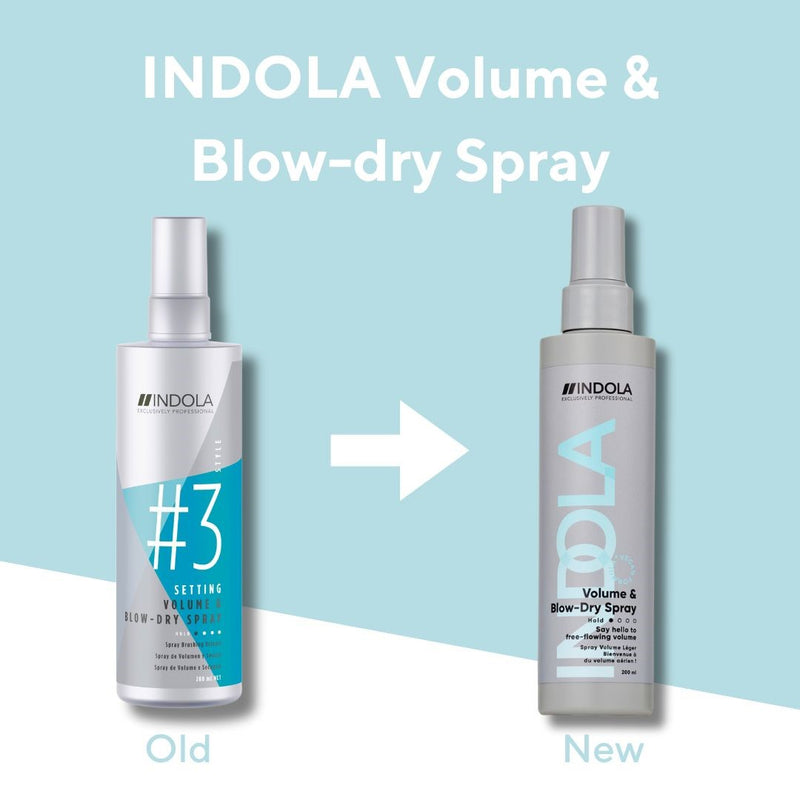 Indola Volume & Blow Dry Spray 200ml