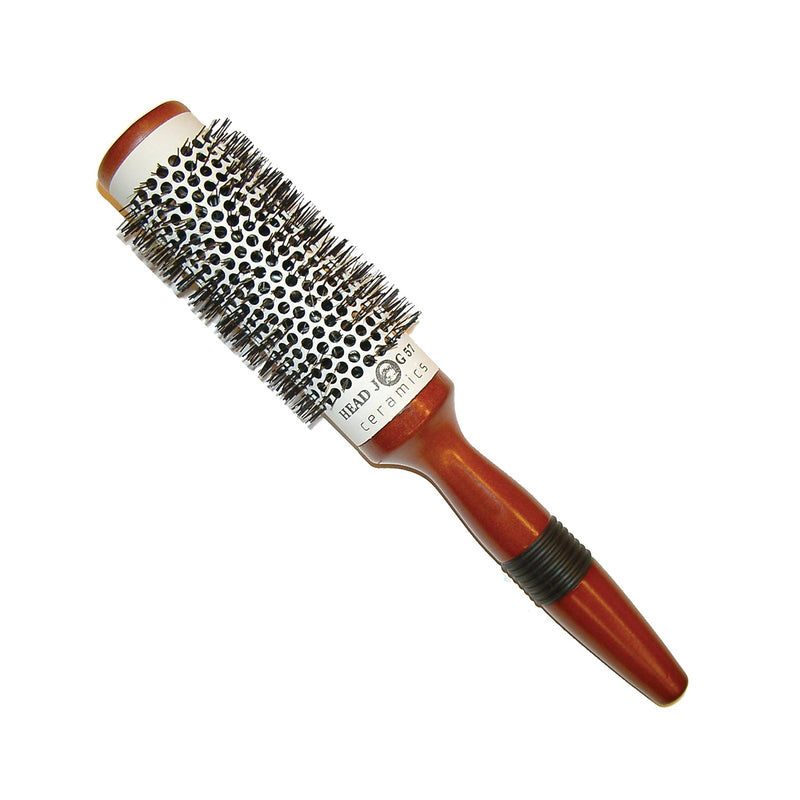 Head Jog Wood Ceramic Radial Brush