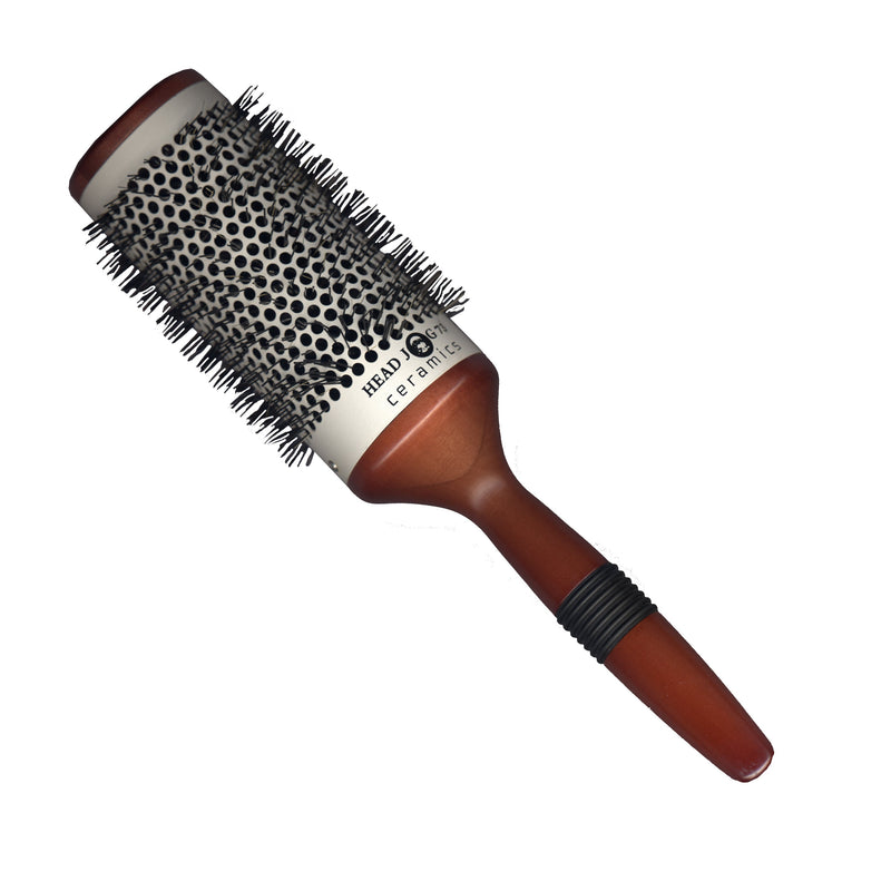Head Jog Wood Ceramic Radial Brush