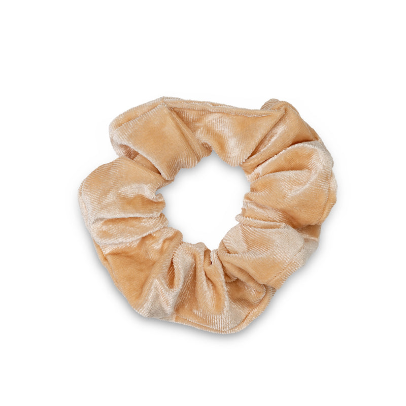 Rawr Velvet Scrunchie - Tan