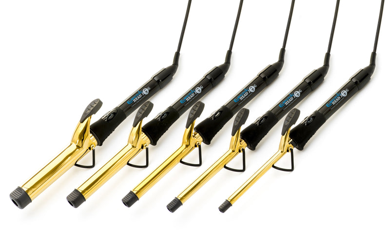 Head Jog Titanium Gold Waving Iron