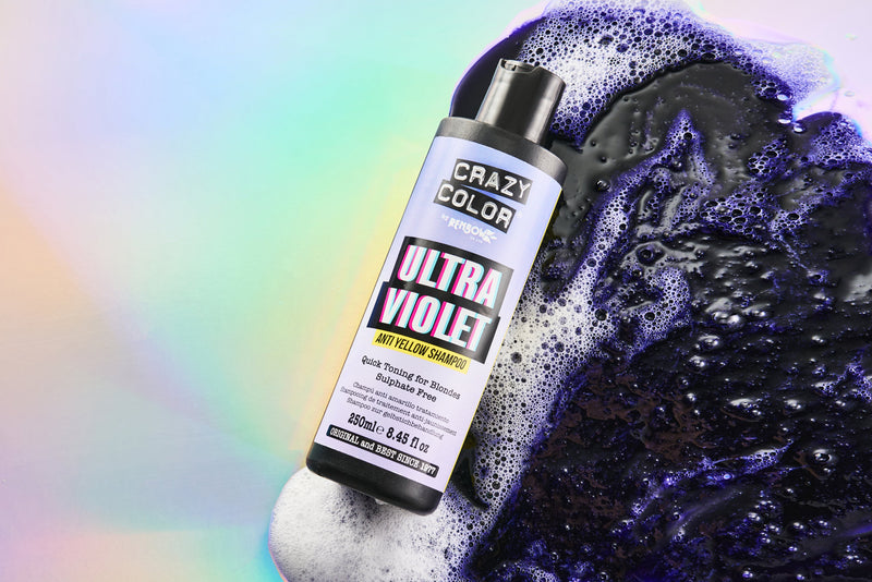 Crazy Color No Yellow Ultraviolet Shampoo 250ml
