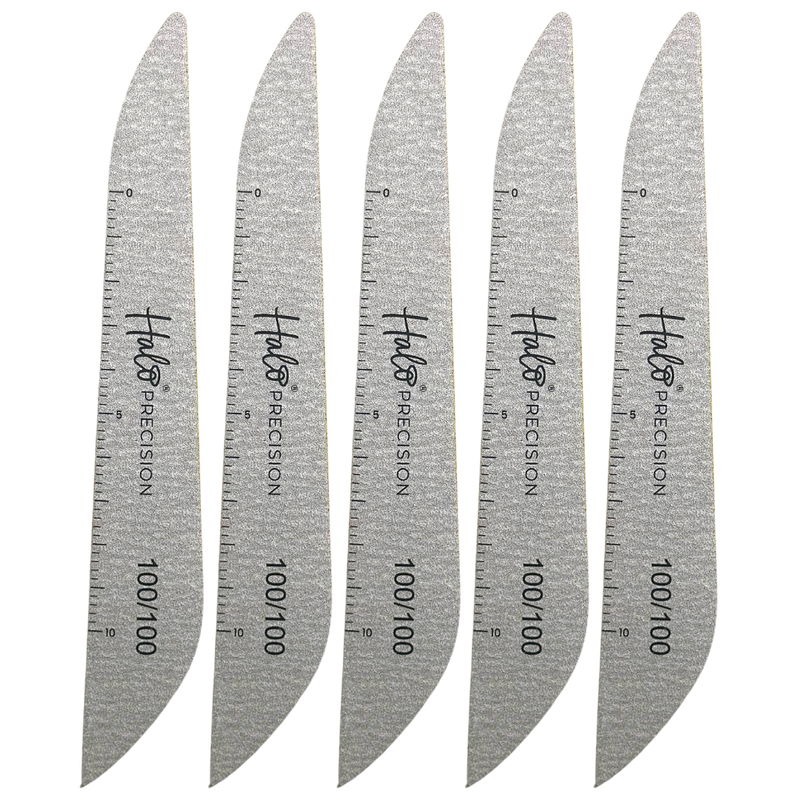 Halo Elite Precision Zebra Files 100/100 - 5 pack