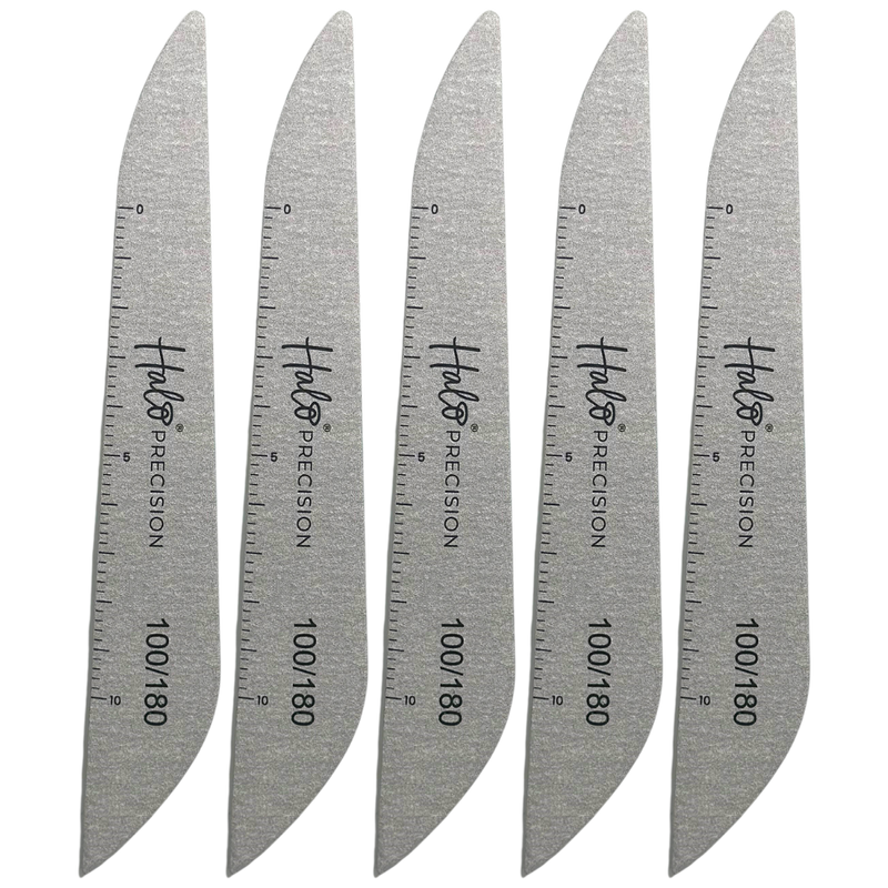 Halo Elite Precision Zebra Files 100/180 - 5 pack