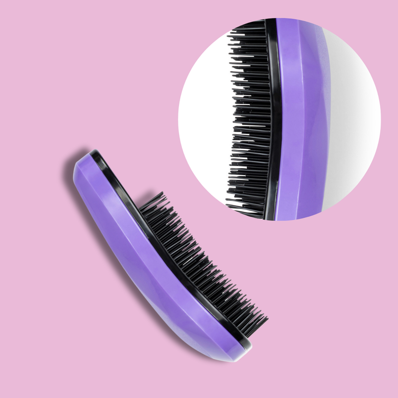 Rawr Detangling Hair Brush - Purple