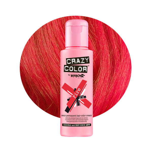 Crazy Color Semi-Permanent Cream Color 100ml