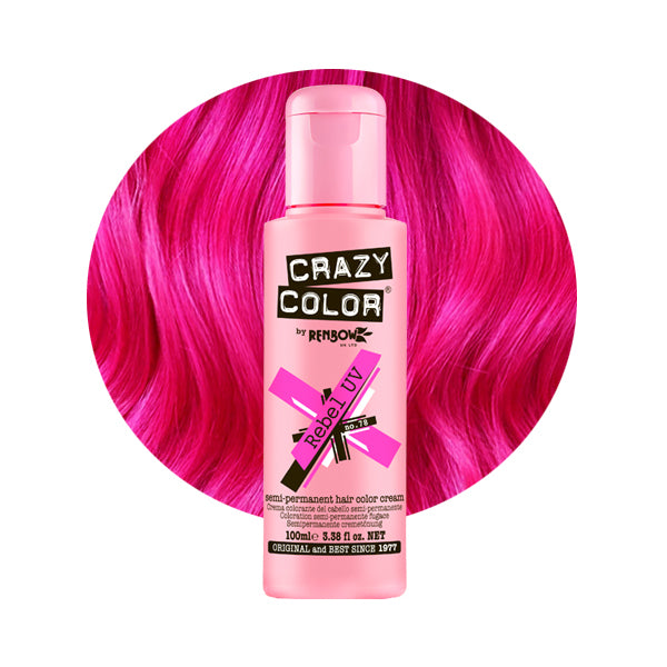 Crazy Color Semi-Permanent Cream Color 100ml