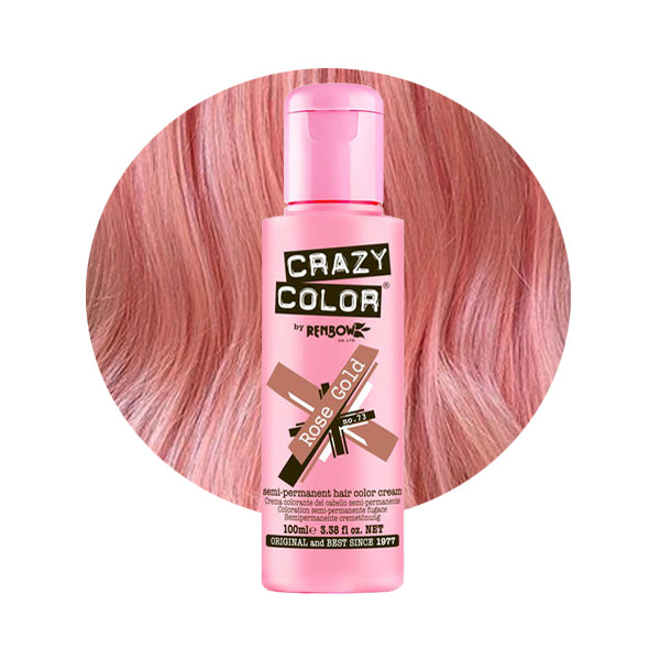 Crazy Color Semi-Permanent Cream Color 100ml