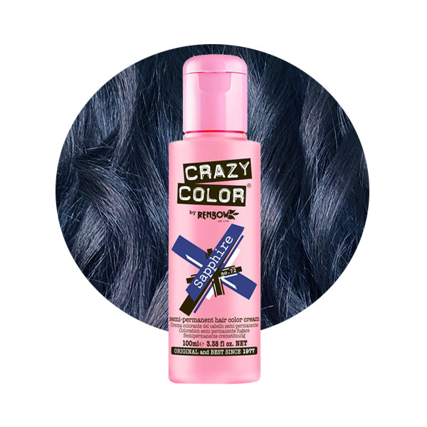 Crazy Color Semi-Permanent Cream Color 100ml