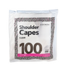 Disposable Shoulder Capes Clear - 100 Pack