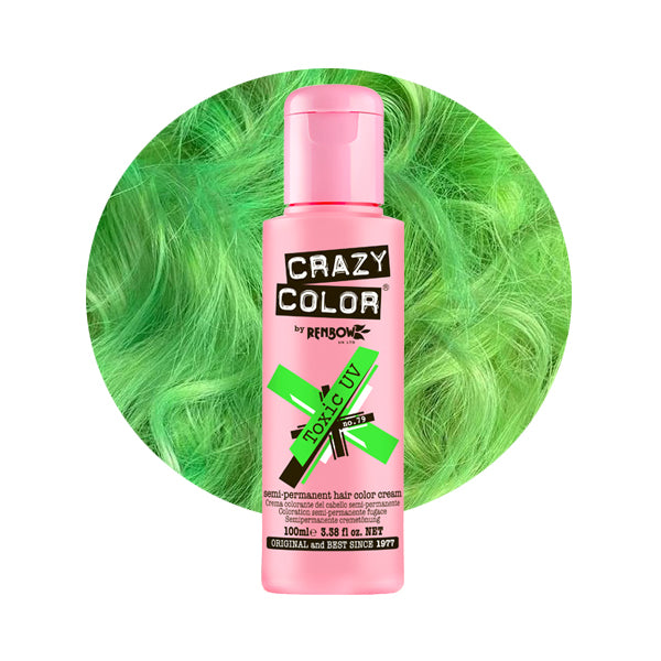 Crazy Color Semi-Permanent Cream Color 100ml